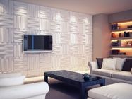 Los paneles de pared decorativos del arte 3D para la sala de estar, teja del tablero de la pared de la absorción sana